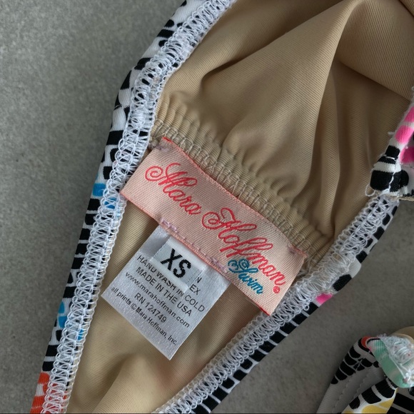 MARA HOFFMAN SWIM STRAPLESS BIKINI TOP - Picture 2 of 11